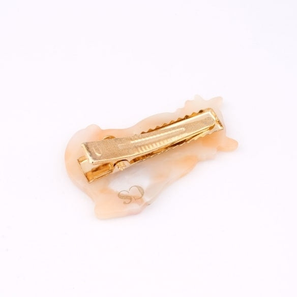 Barrettes Chat Roux