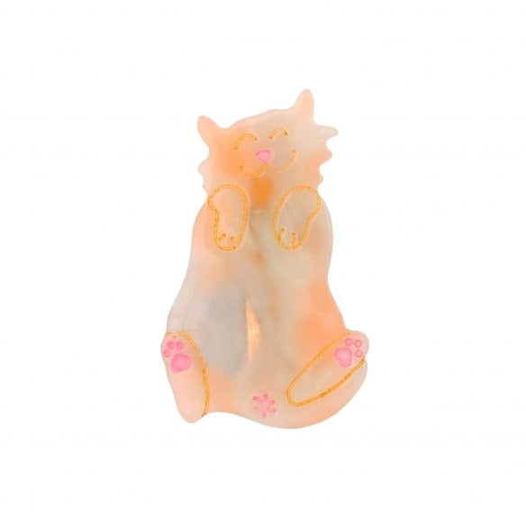 Barrettes Chat Roux