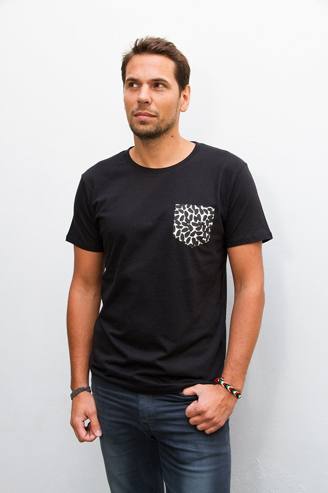 T-shirt unisexe Amok noir