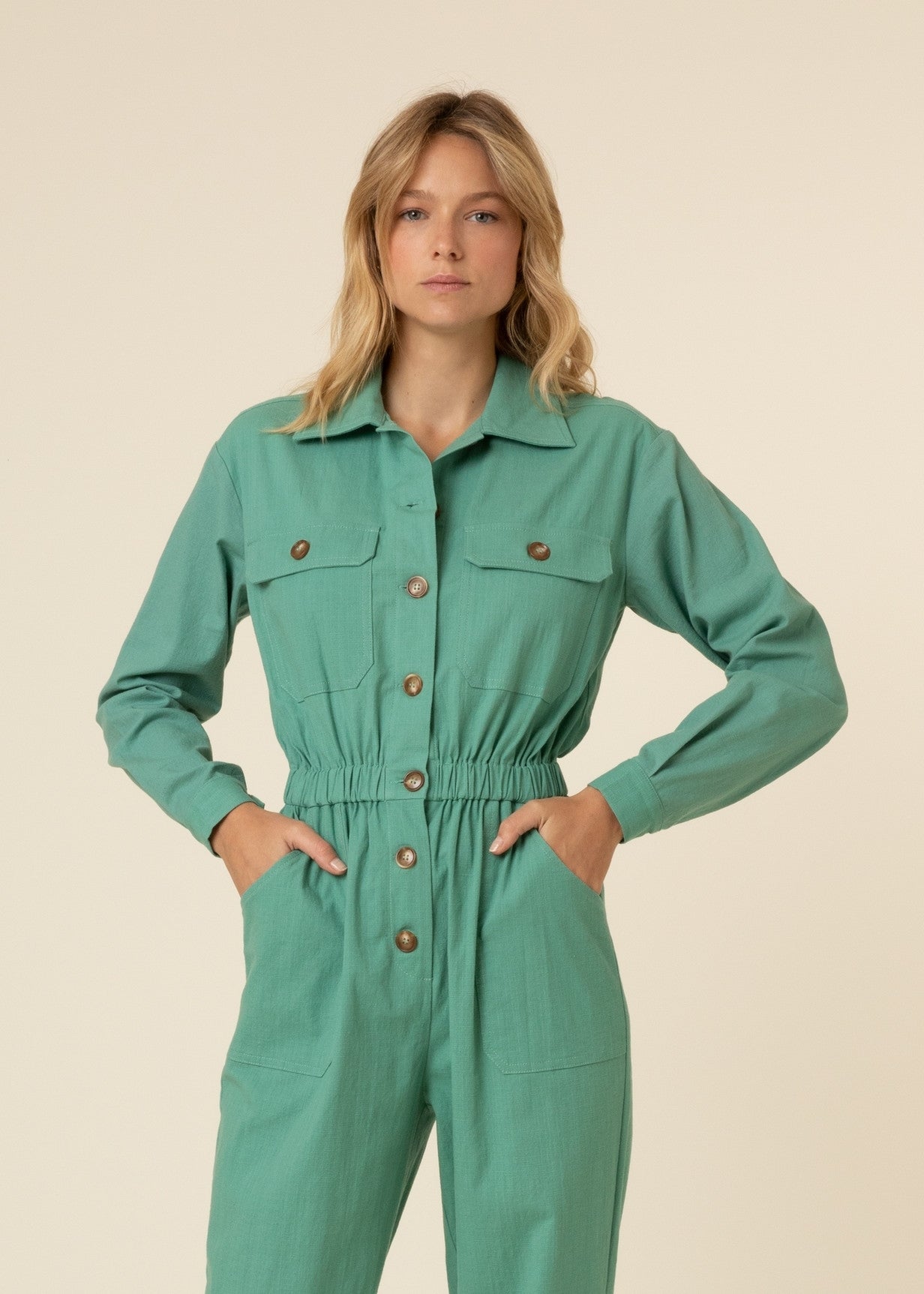Combinaison Matilde turquoise