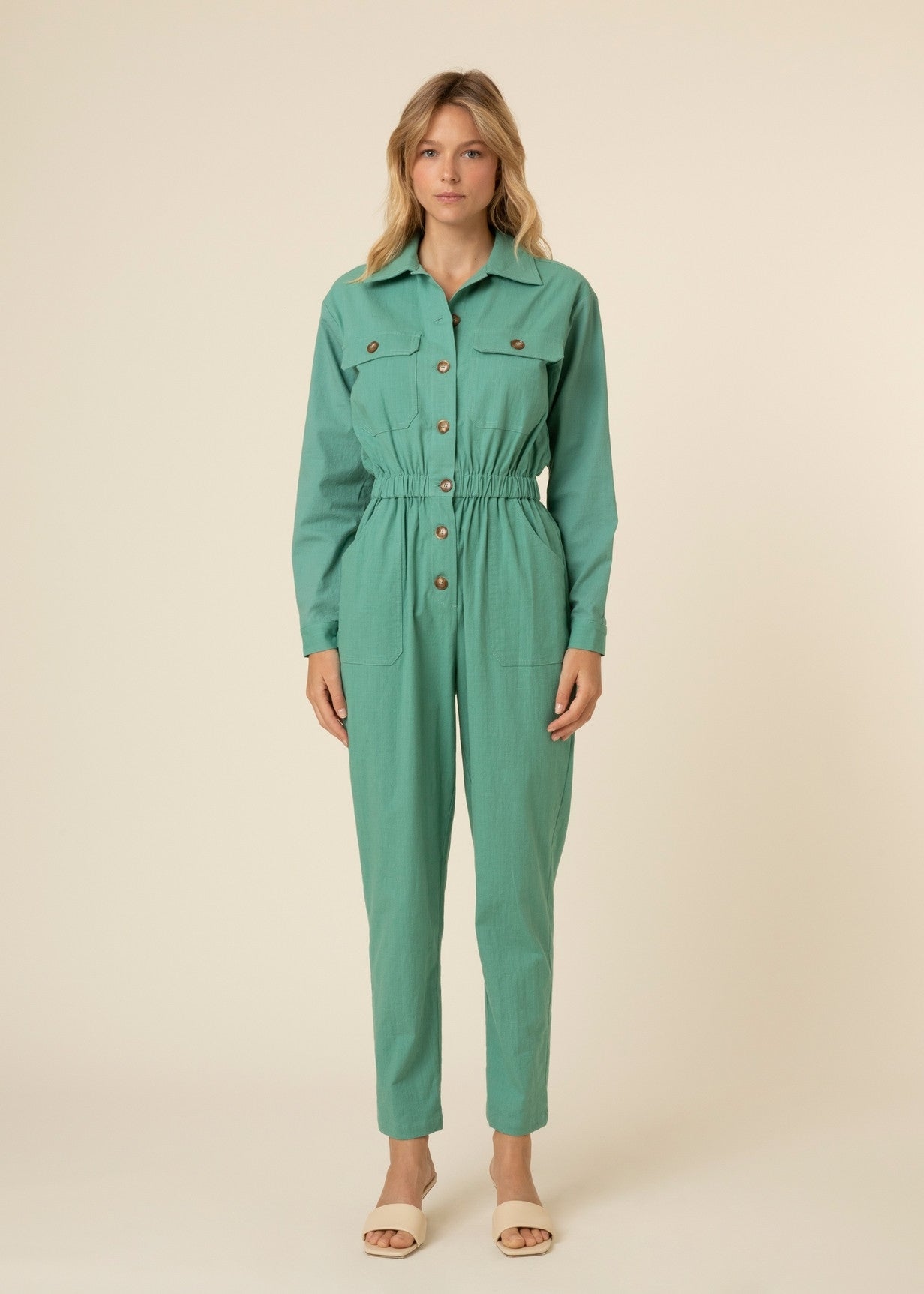Combinaison Matilde turquoise