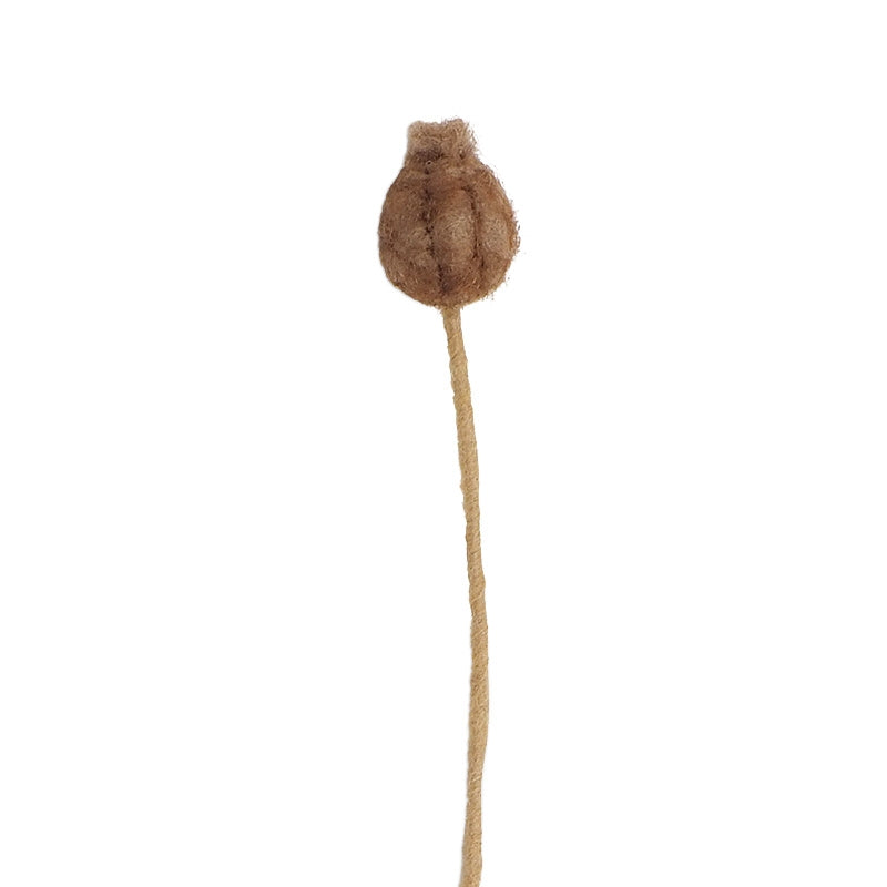 Fleur en laine bouillie (au choix)