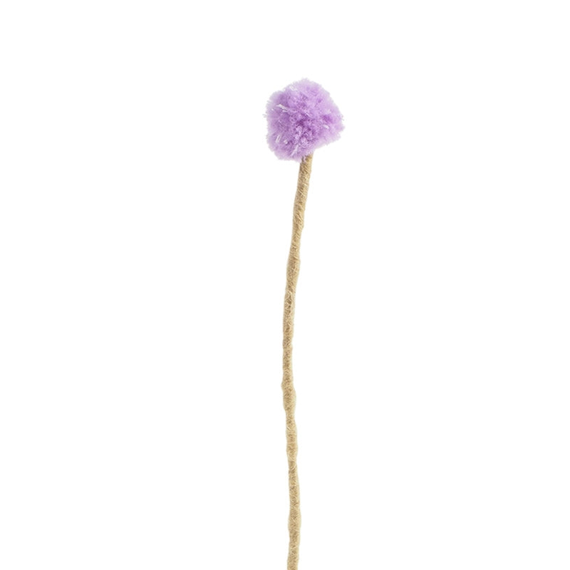 Fleur en laine bouillie (au choix)