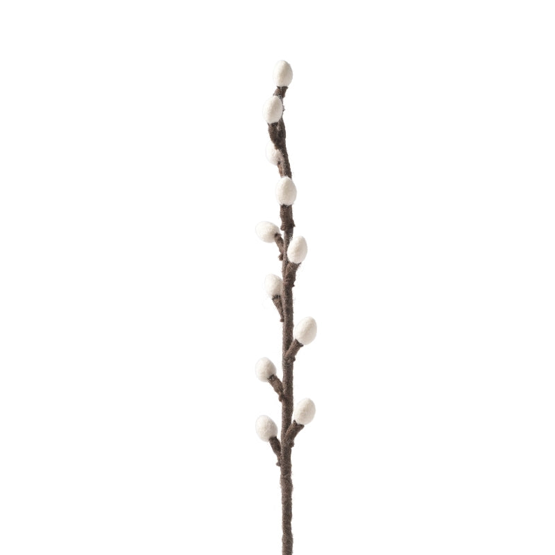 Fleur en laine bouillie (au choix)