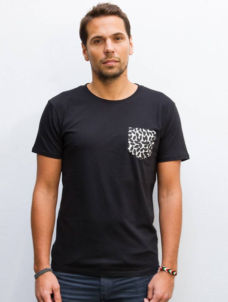 T-shirt unisexe Amok noir
