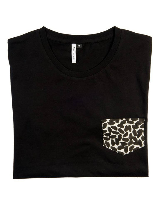 T-shirt unisexe Amok noir