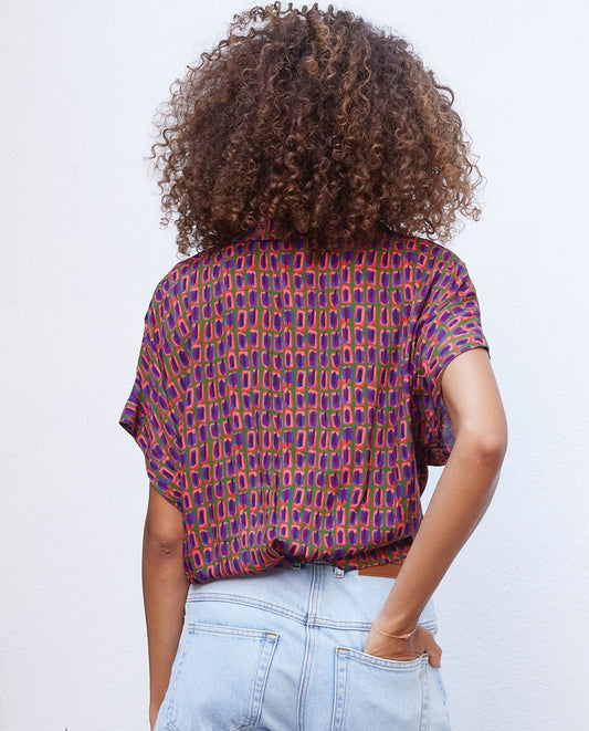 Chemise Vega Turtle Purple