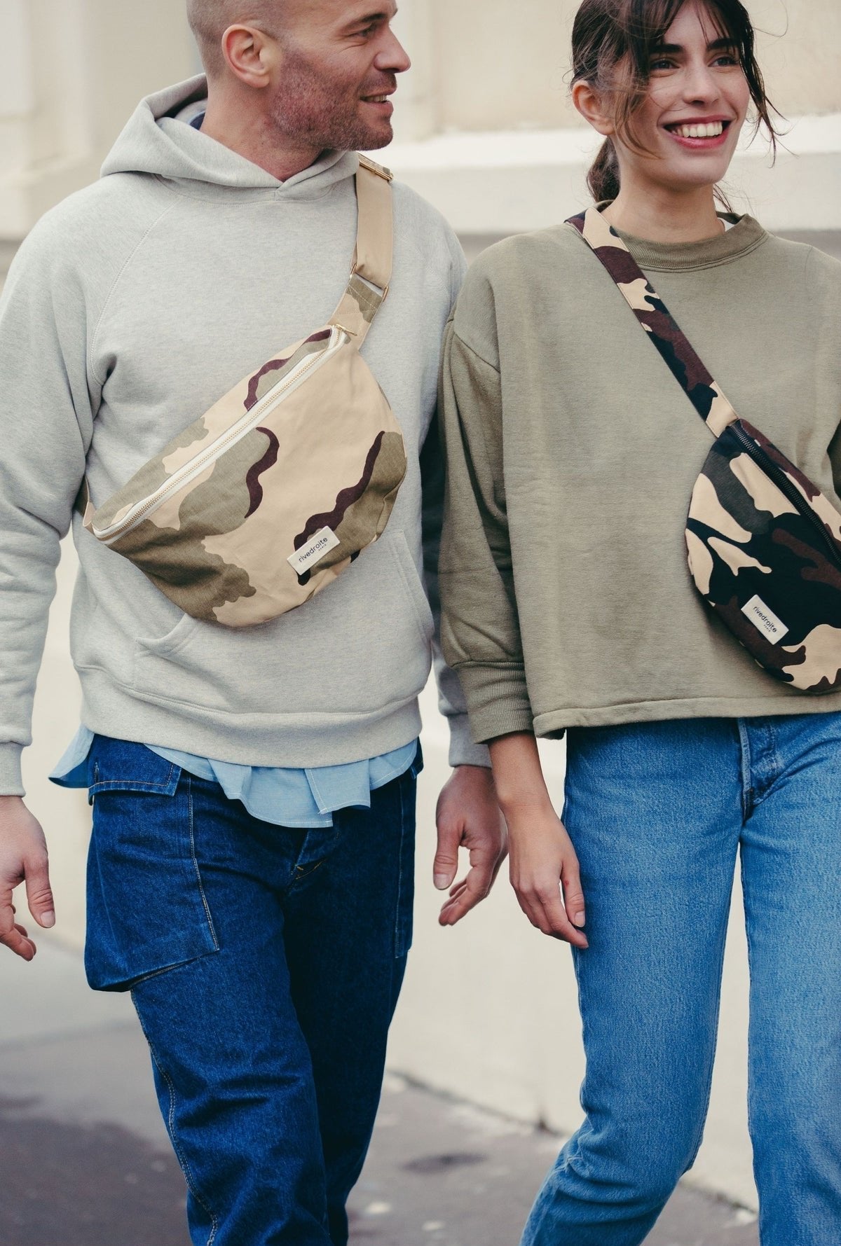 Sac banane Custine Camouflage (au choix)