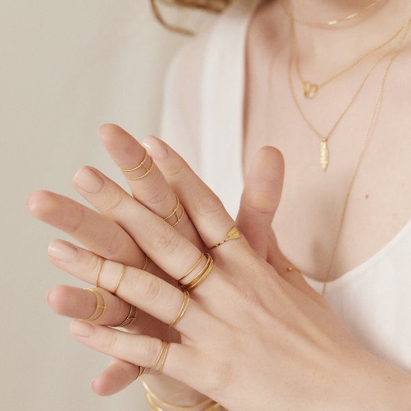 Bague Ode double