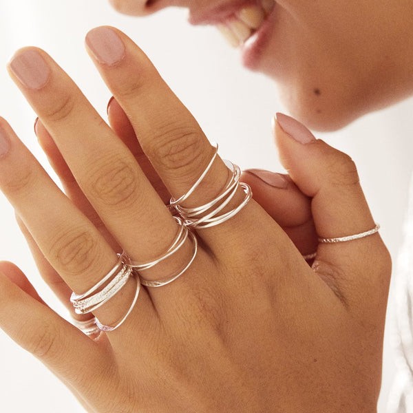 Bague Pure triple