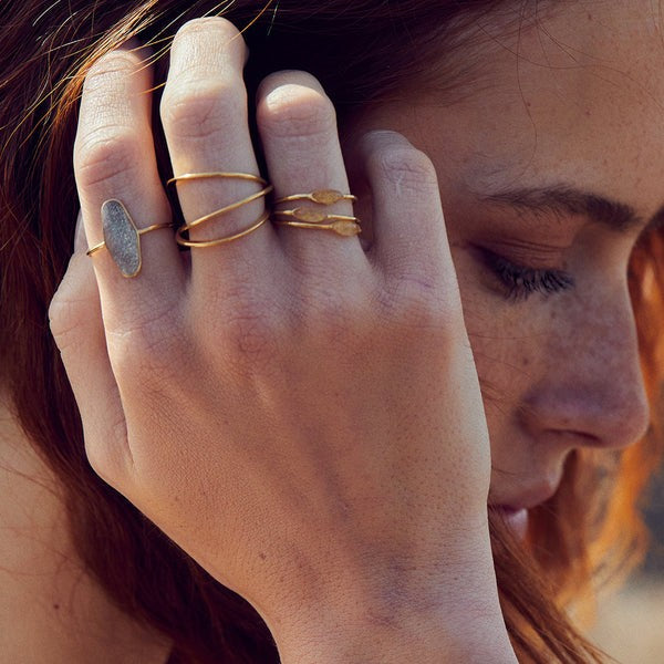 Bague Pure triple