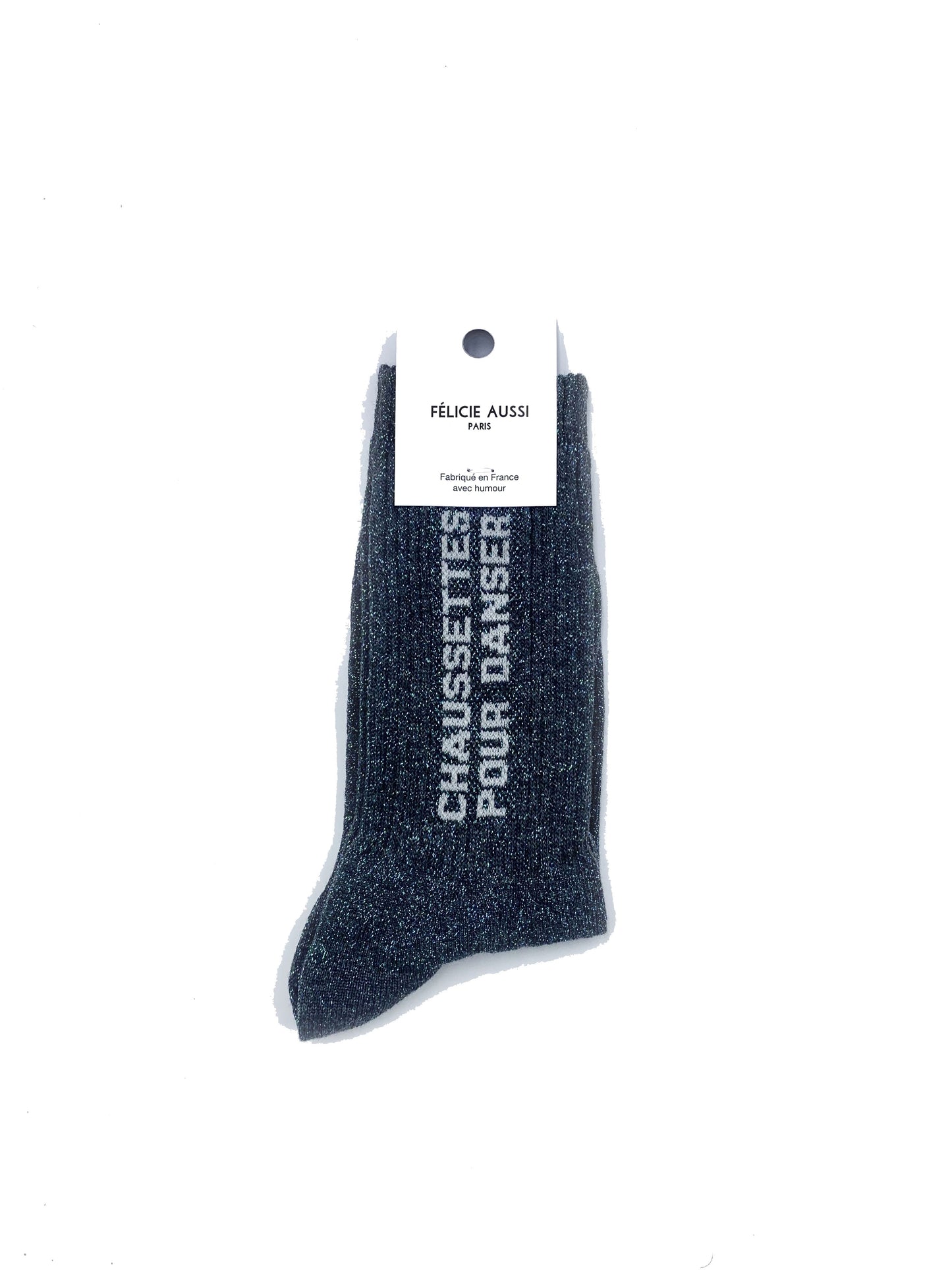 Chaussettes paillettes à mots doux (au choix) (36/40)