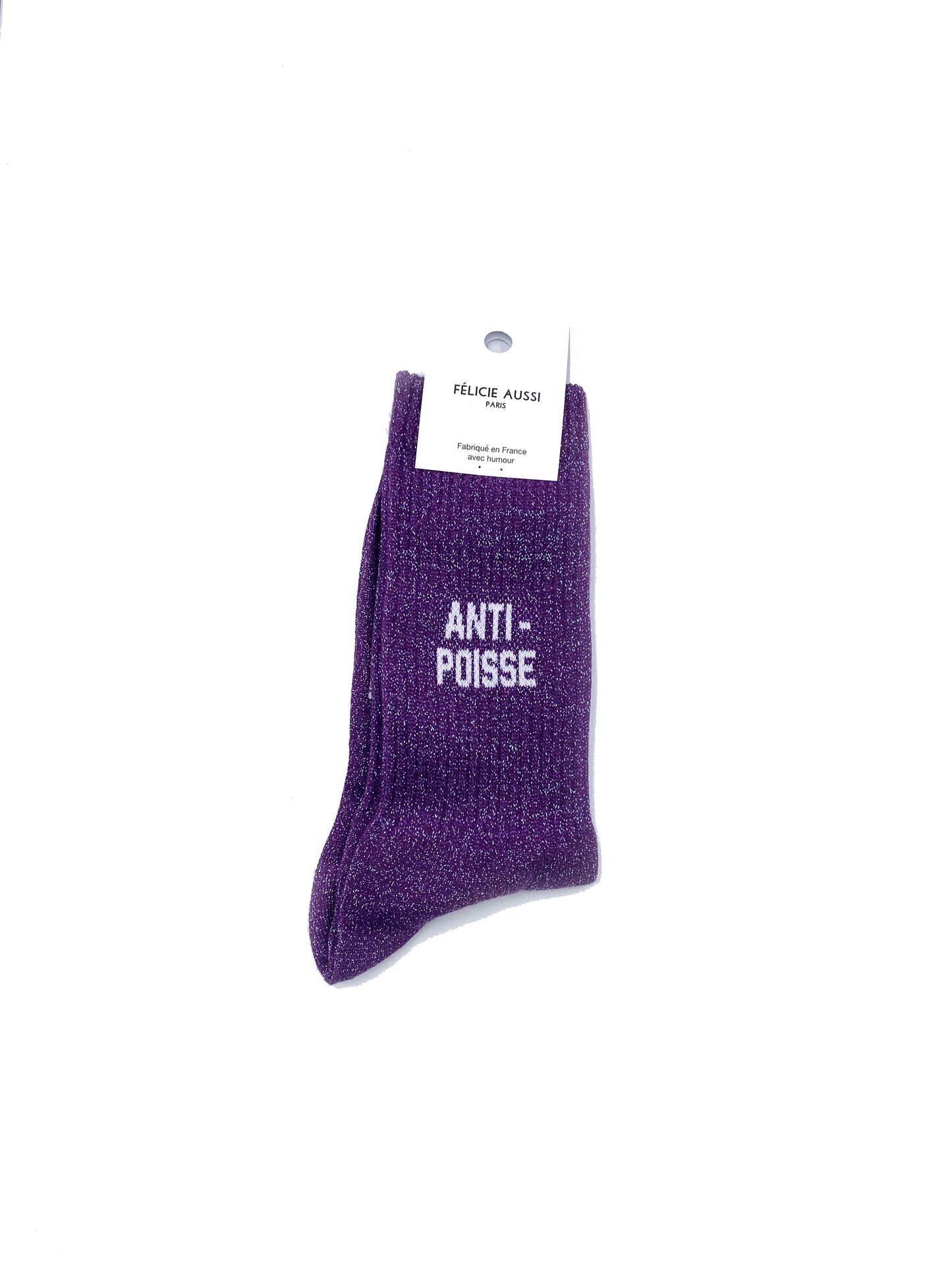 Chaussettes paillettes à mots doux (au choix) (36/40)