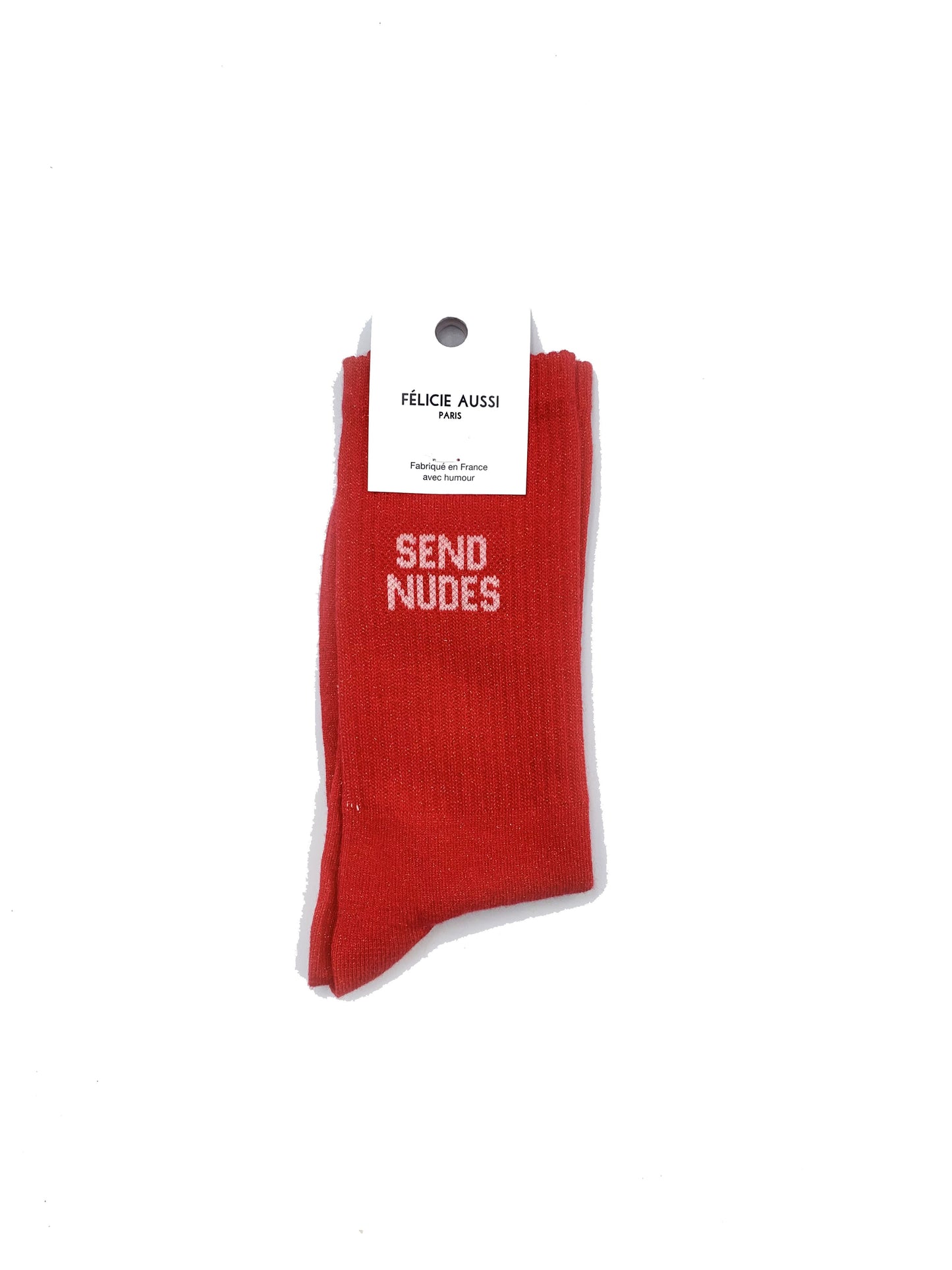 Chaussettes paillettes à mots doux (au choix) (36/40)