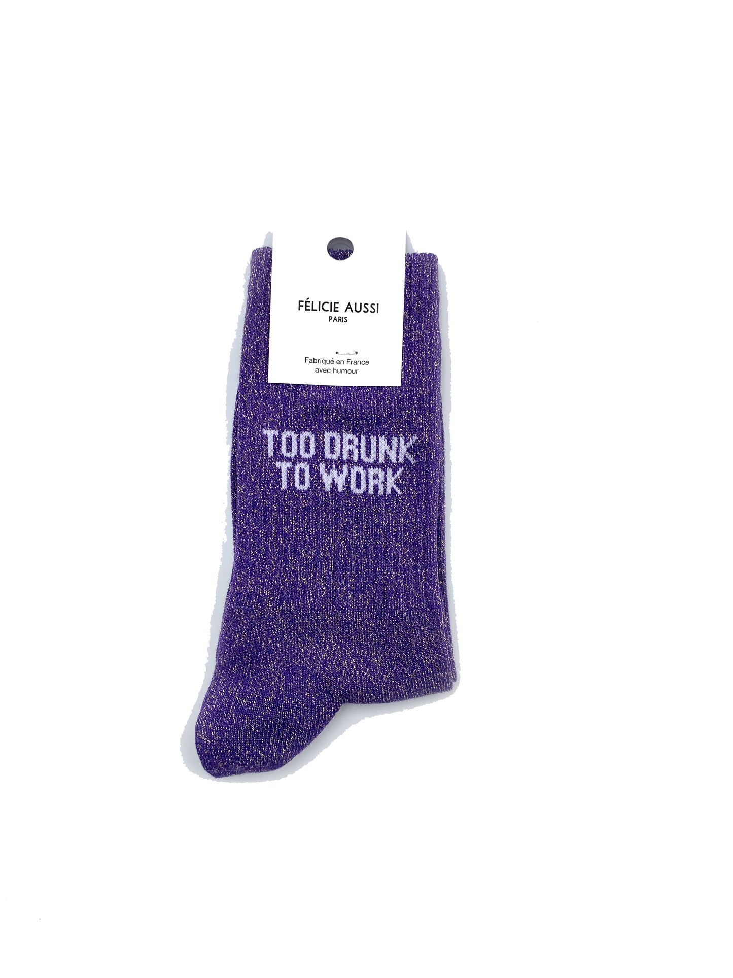 Chaussettes paillettes à mots doux (au choix) (36/40)
