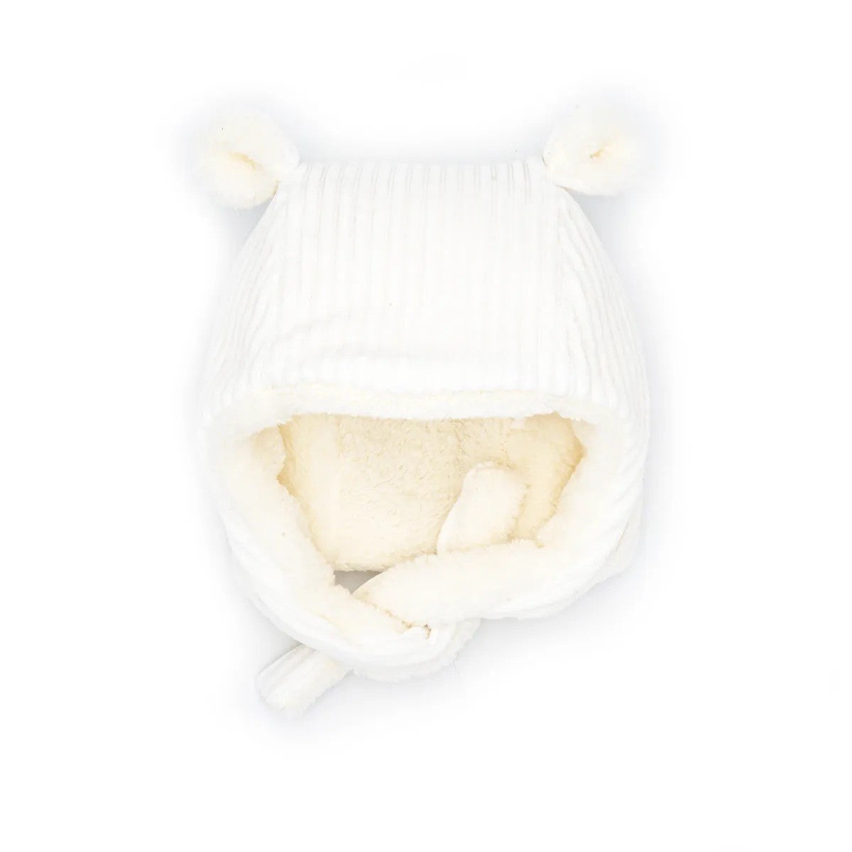 Bonnet bébé doublé en velours (au choix)
