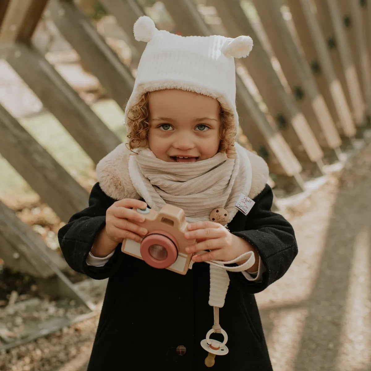 Bonnet bébé doublé en velours (au choix)