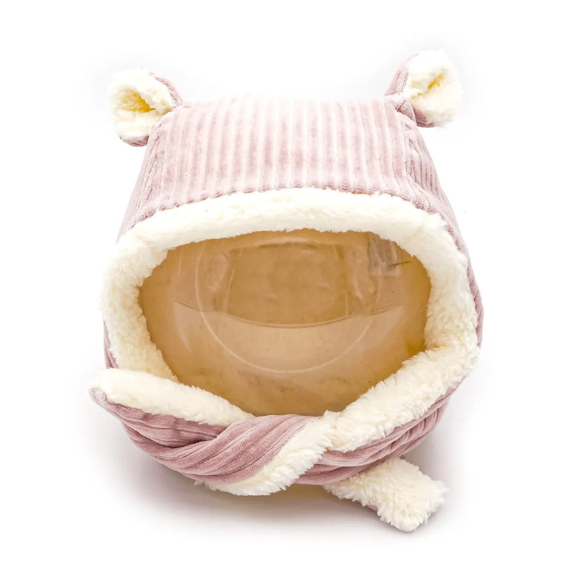 Bonnet bébé doublé en velours (au choix)