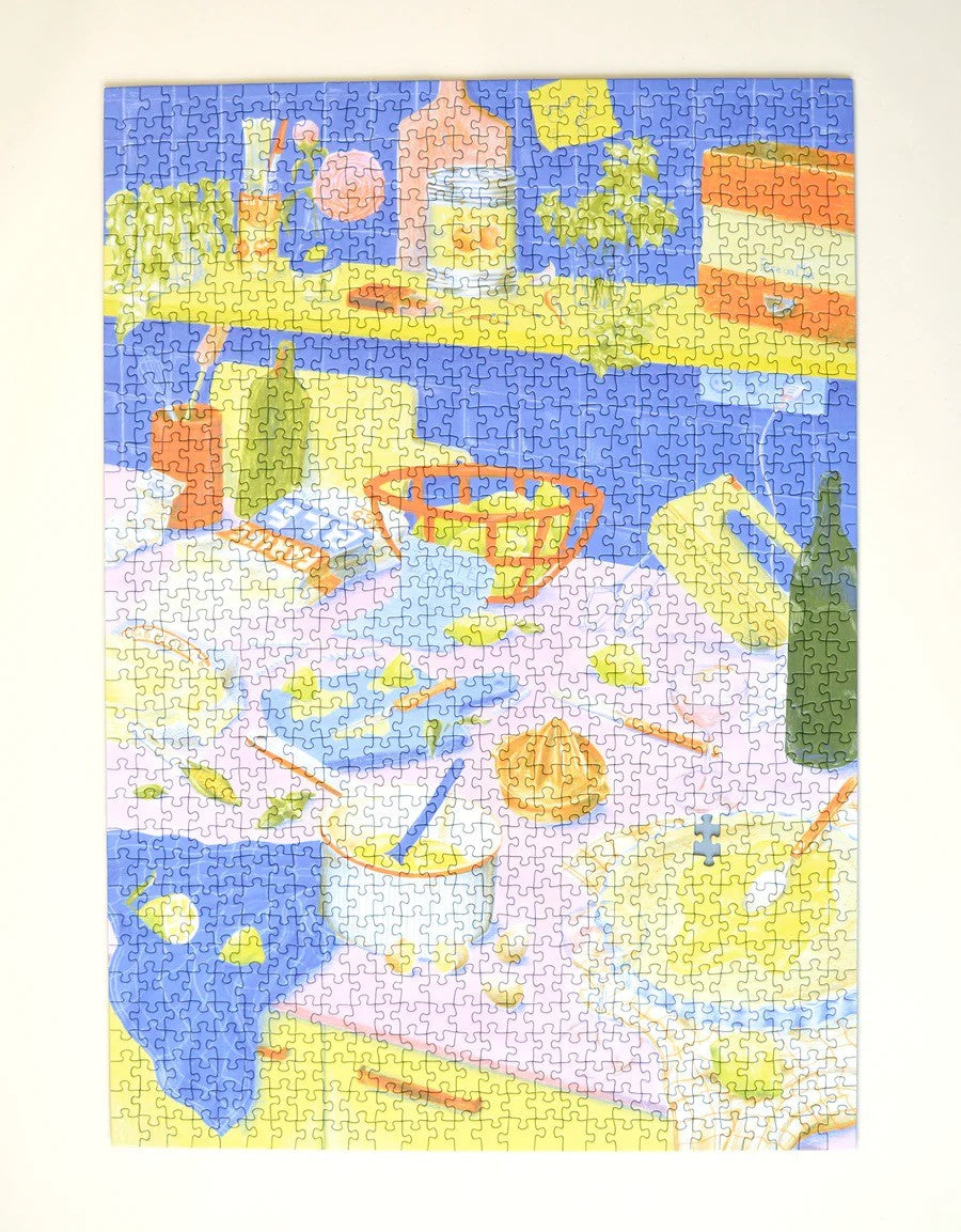 La tarte au citron - Puzzle 1000 pièces