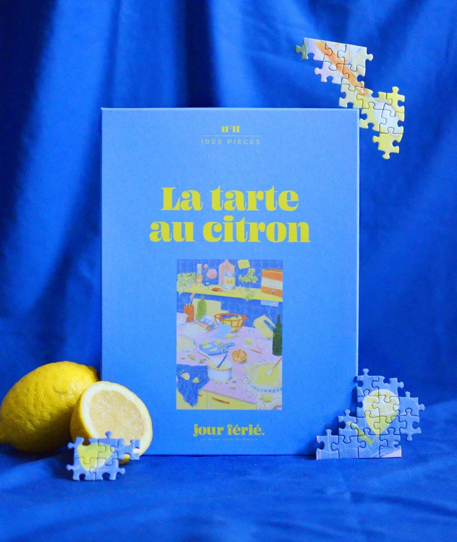 La tarte au citron - Puzzle 1000 pièces