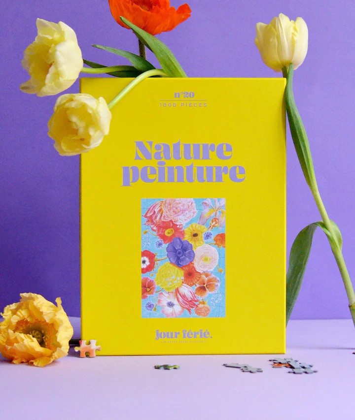 Nature peinture - Puzzle 1000 pièces