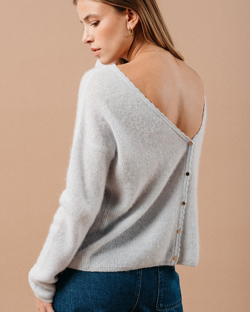 Cardigan Madisson bleu ciel