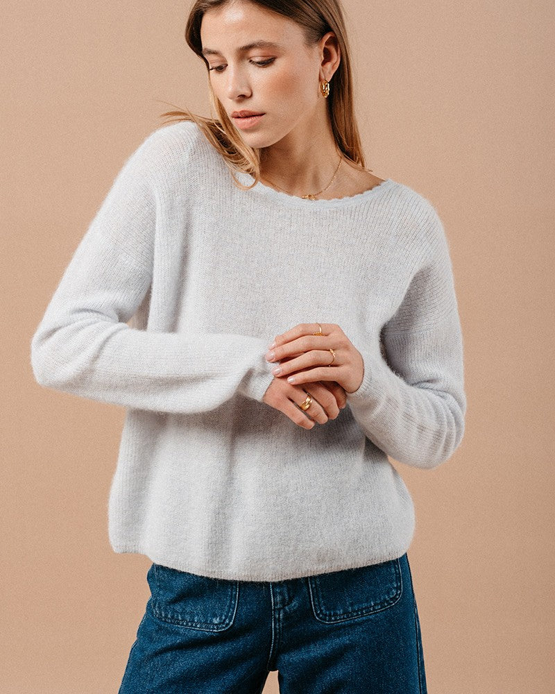 Cardigan Madisson bleu ciel