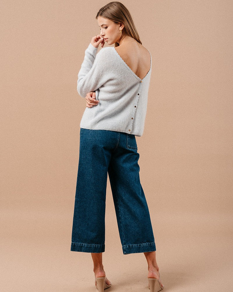 Cardigan Madisson bleu ciel