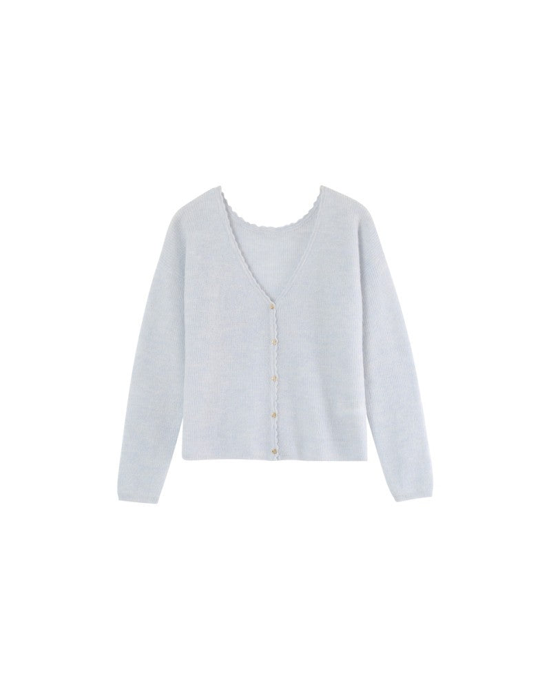 Cardigan Madisson bleu ciel