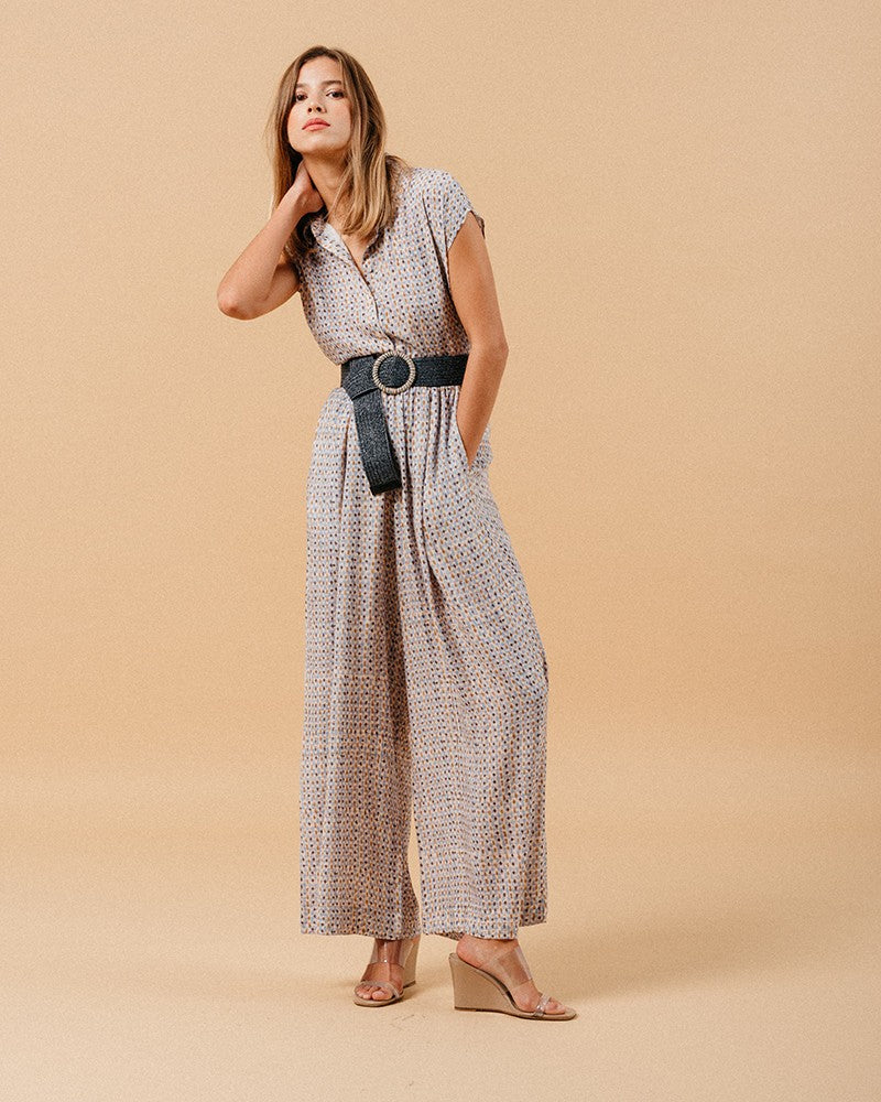 Chemise Matriochka bleu