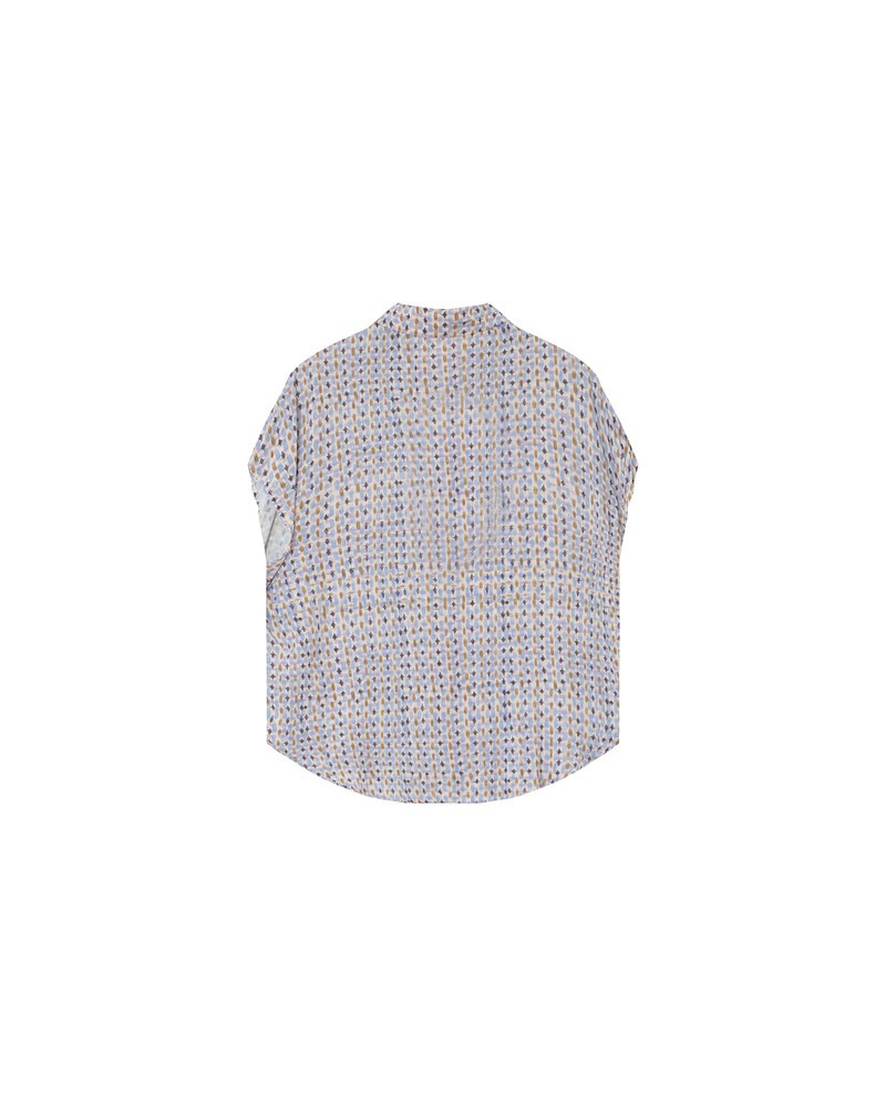 Chemise Matriochka bleu