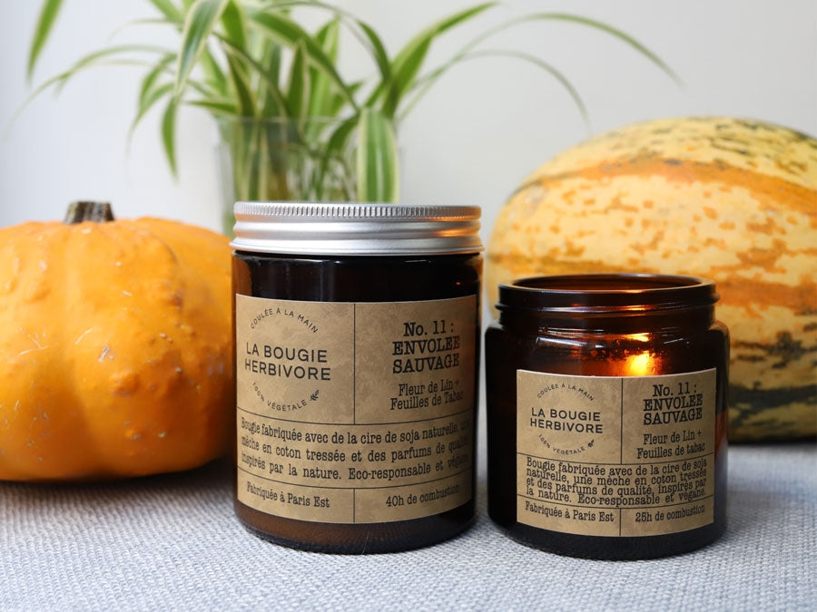 Bougie Végétale moyen modèle - 140g