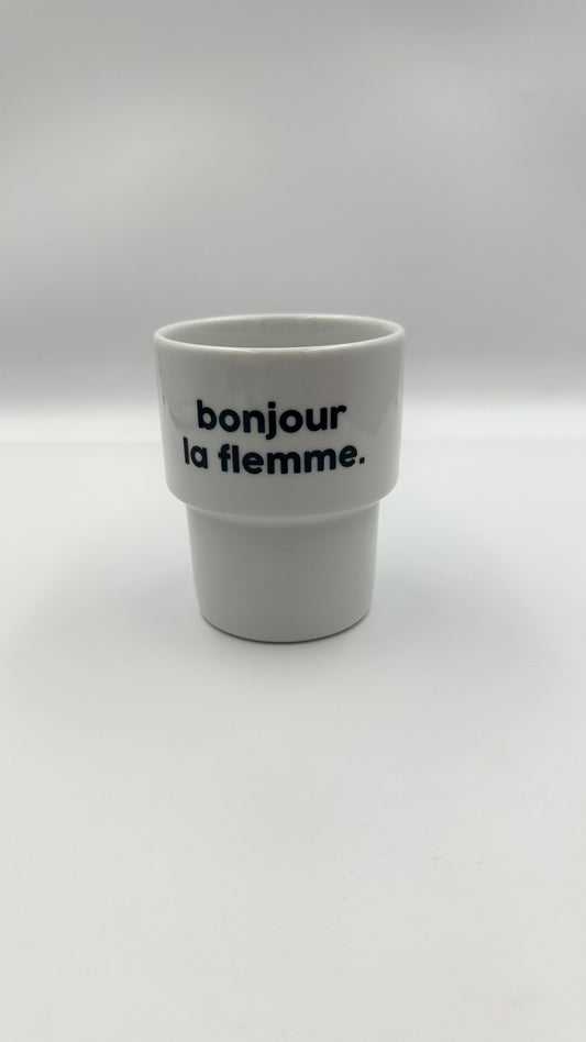 Gobelet Bonjour La Flemme - Félicie Aussi - photo 2