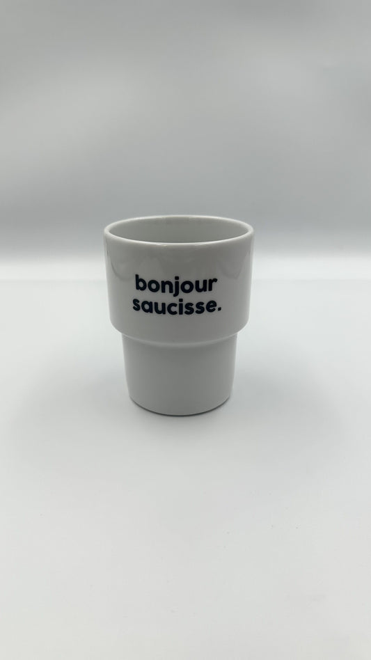 Gobelet Bonjour Saucisse - Félicie Aussi - photo 2