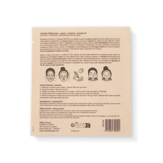 Masque apaisant, hydratant & rafraîchissant
