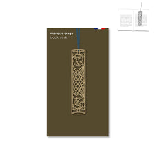 Marque-page ruban Art Nouveau- Arabesque