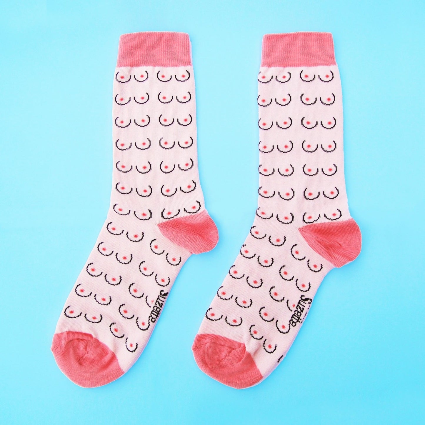 Chaussettes Seins roses