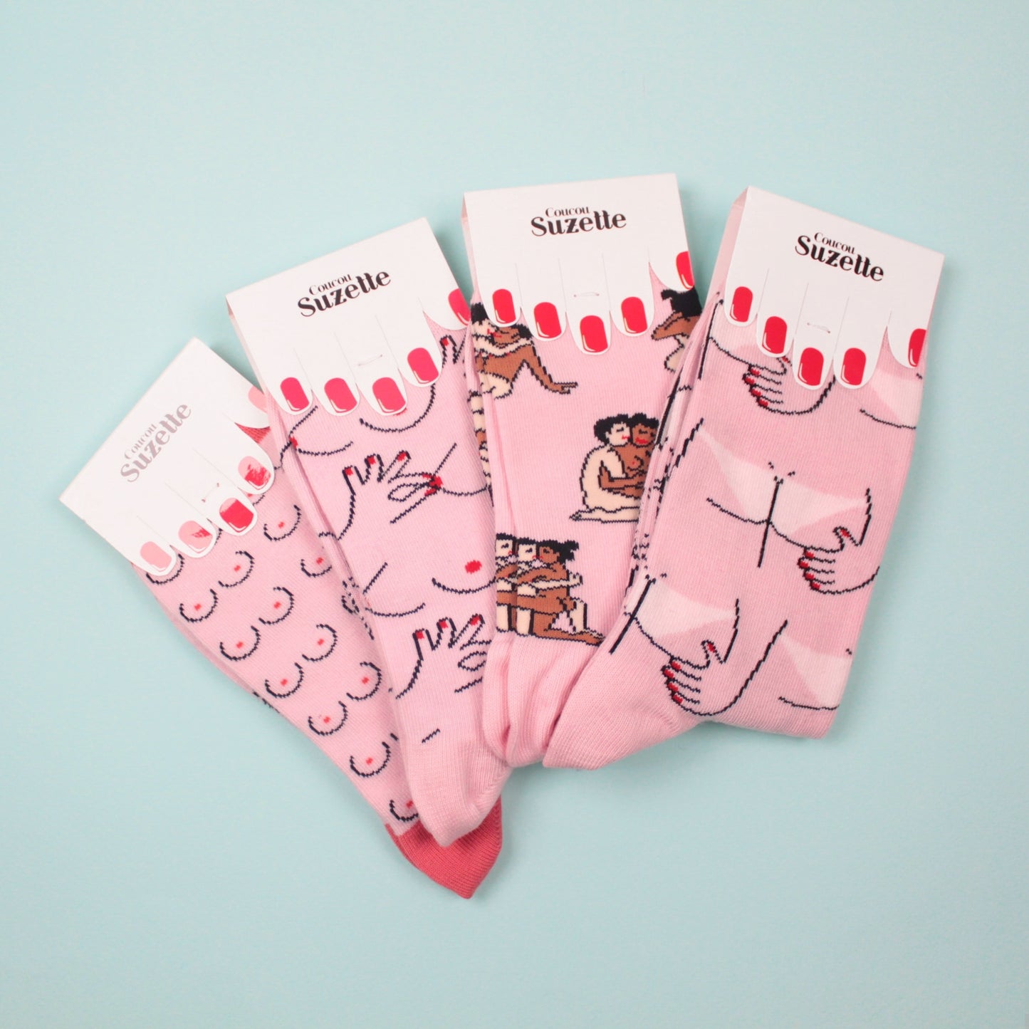 Chaussettes Main aux fesses