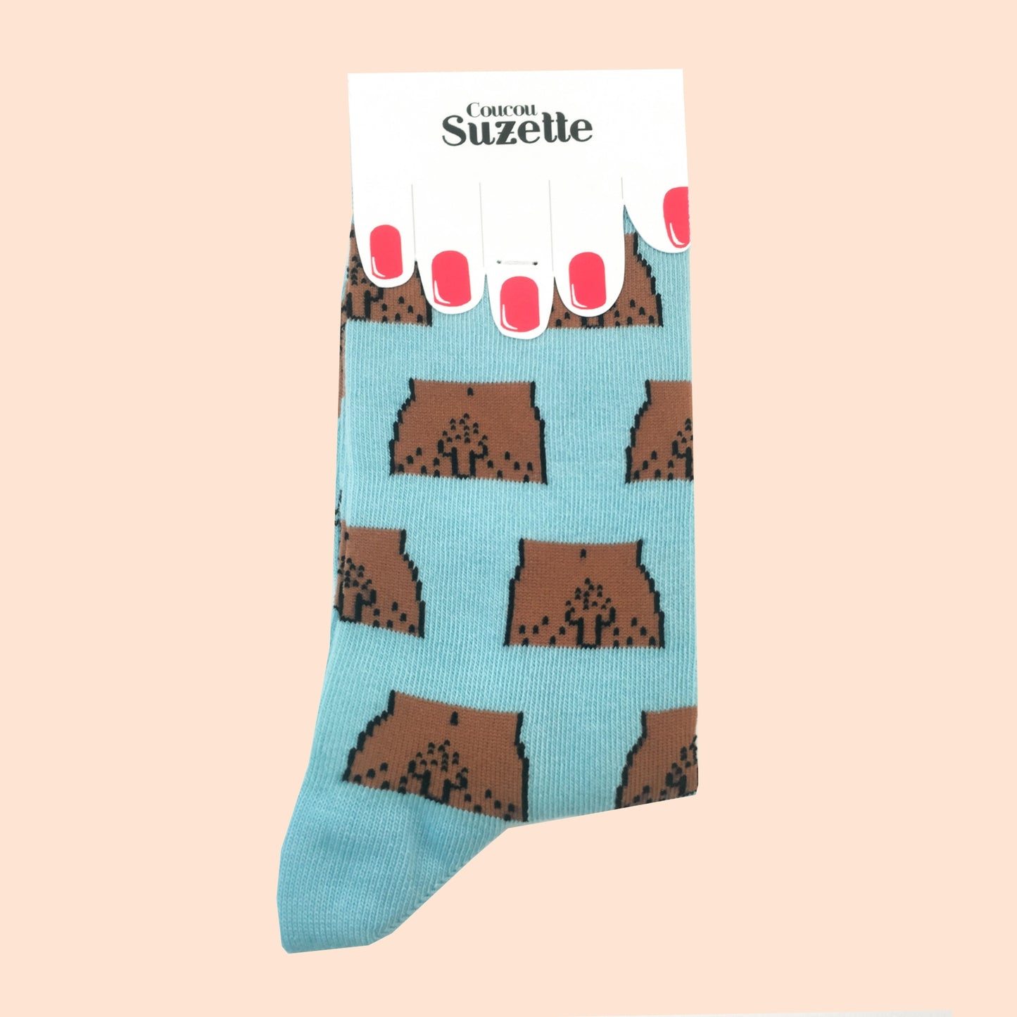 Chaussettes Zizi (noir ou blanc)