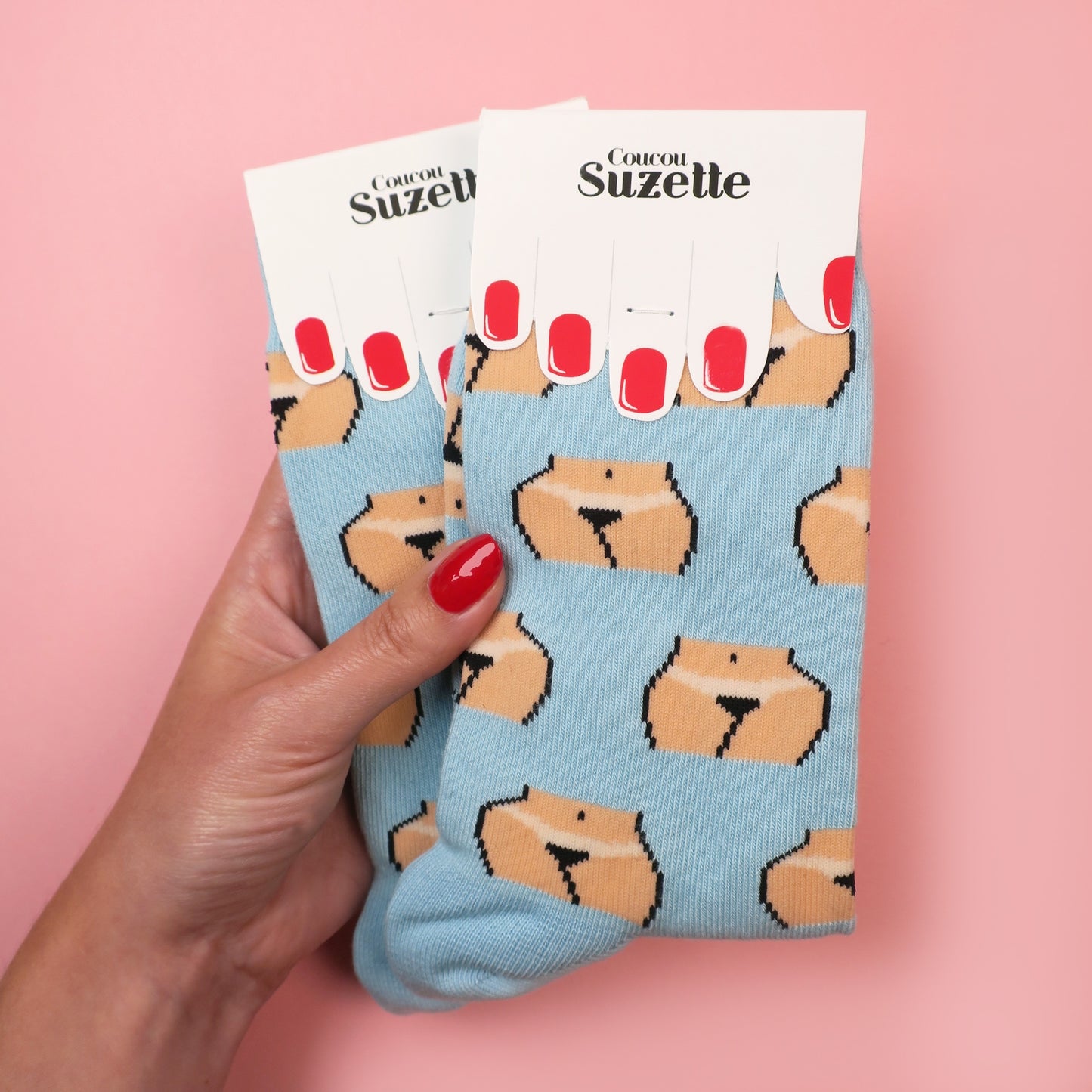 Chaussettes Zézette (noire ou blanche)