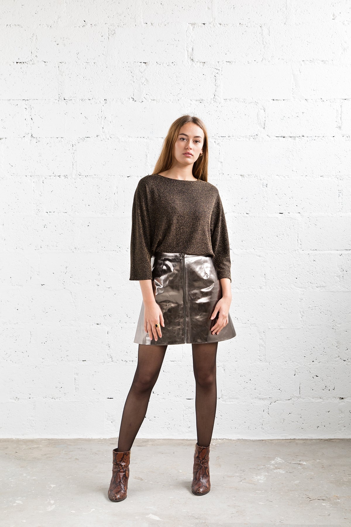 Jupe Bonnie anthracite
