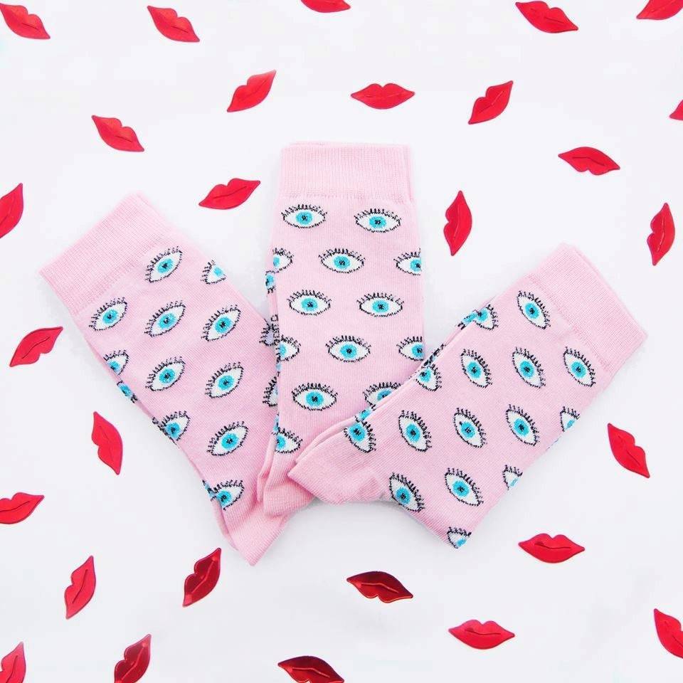Chaussettes Yeux Paillettes