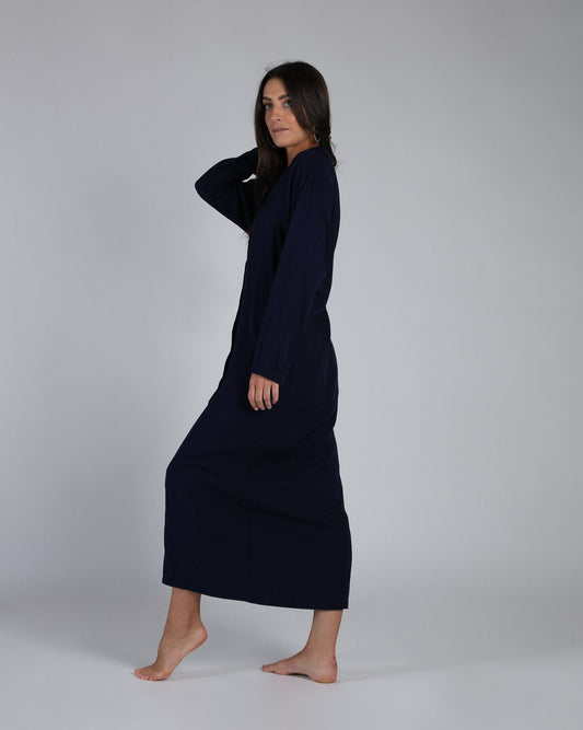 Robe longue Cocker deep purple