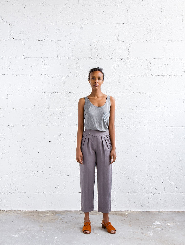 Pantalon Jaffa taupe
