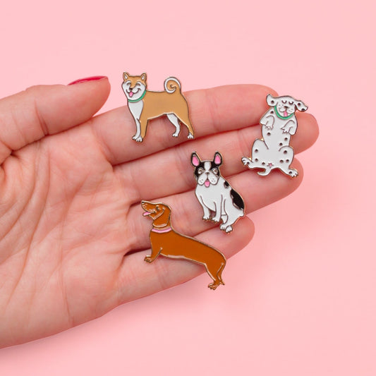 Pin's Dalmatien Coucou Suzette - vue 2