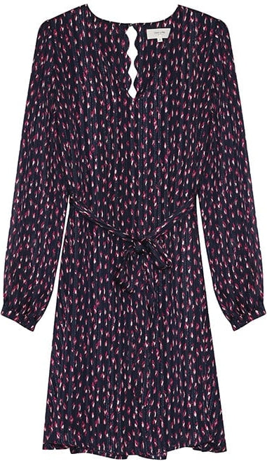 Robe Béatrice bleu marine