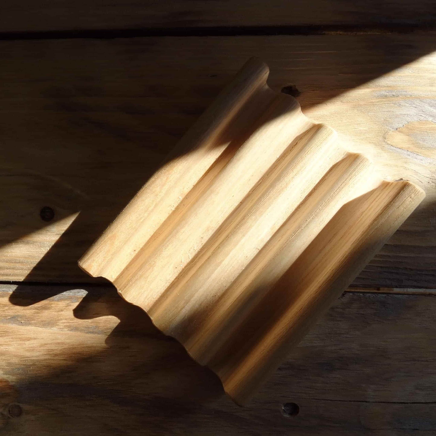 Porte-savon en bois