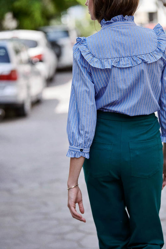 Pantalon Perine émeraude