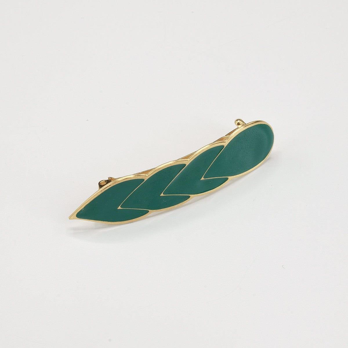 Barrette en émail Charlie (au choix)