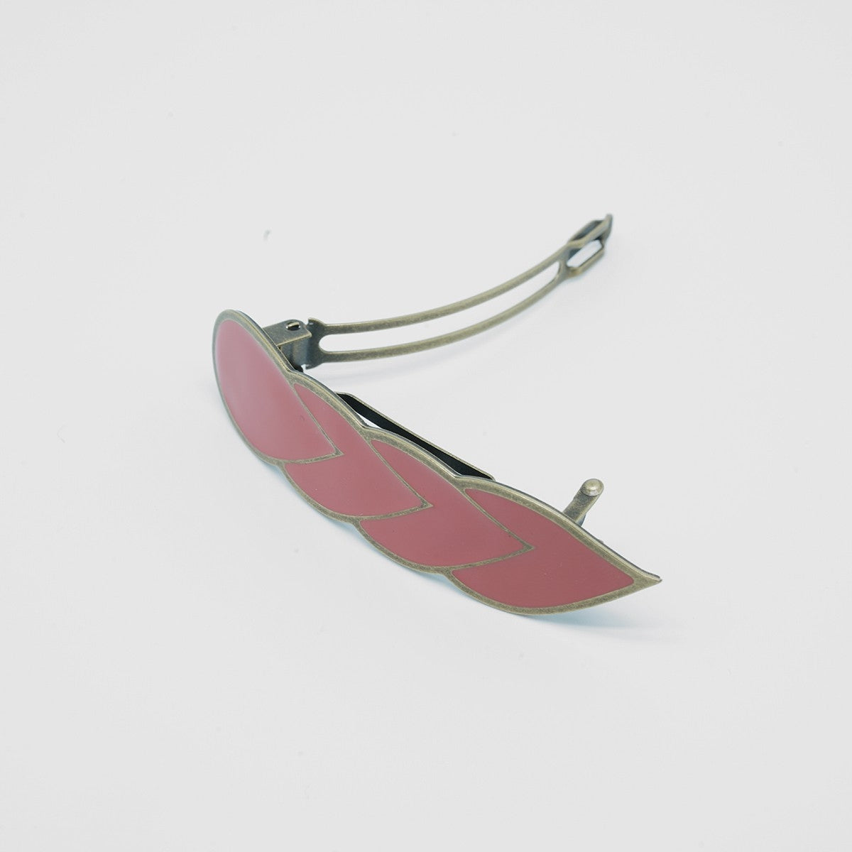 Barrette en émail Charlie (au choix)